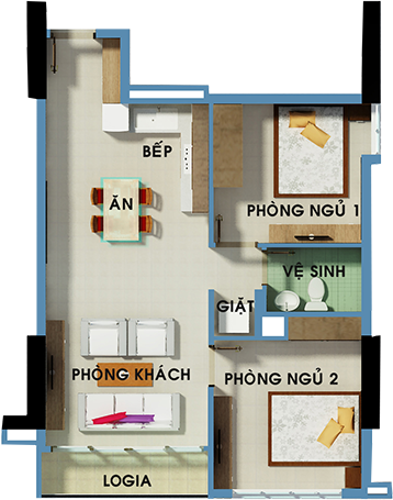 TỔNG QUAN CĂN HỘ THE USEFULL